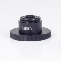 Фокусираща леща 12mm към адаптер за окуляр на микроскоп за камера Moticam S1, S3 или S6