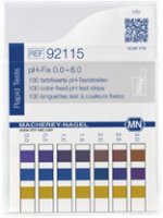 Индикаторни ленти pH-Fix (диапазон 0 ... 6 pH) в класическа плоска кутия  с цветна скала.