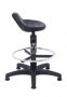 Лабораторна табуретка тип хокер Модел: hocker LK Special BL Black