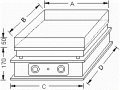 ST 71 Пясъчна баня 360 х 360 мм, RT + 30°C до 110°C